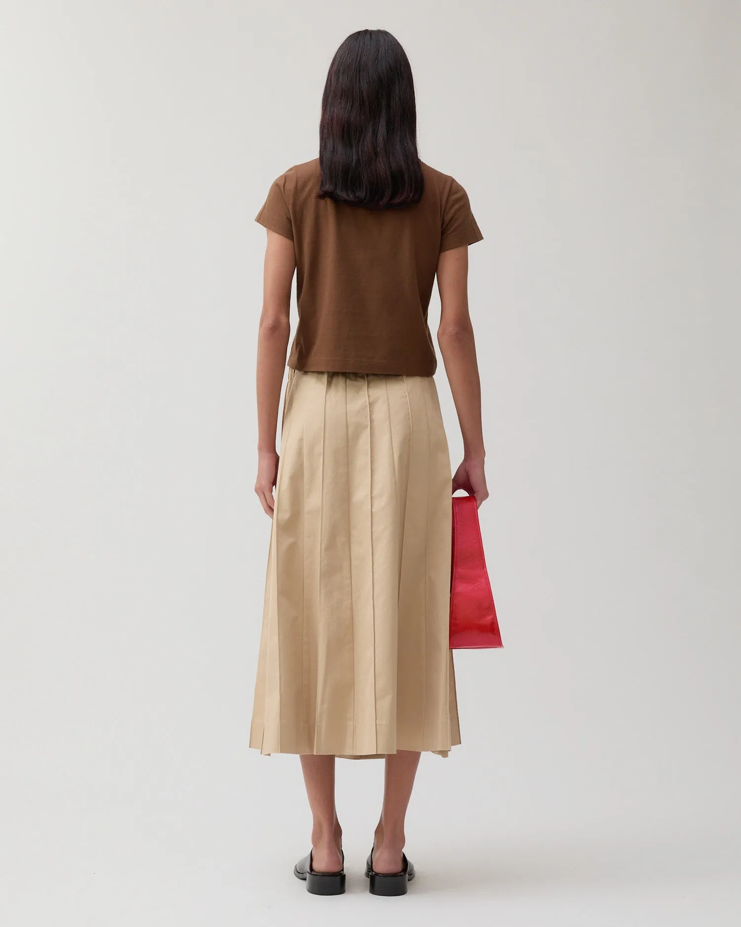 Adina T-Shirt Organic Cotton Jersey Brown