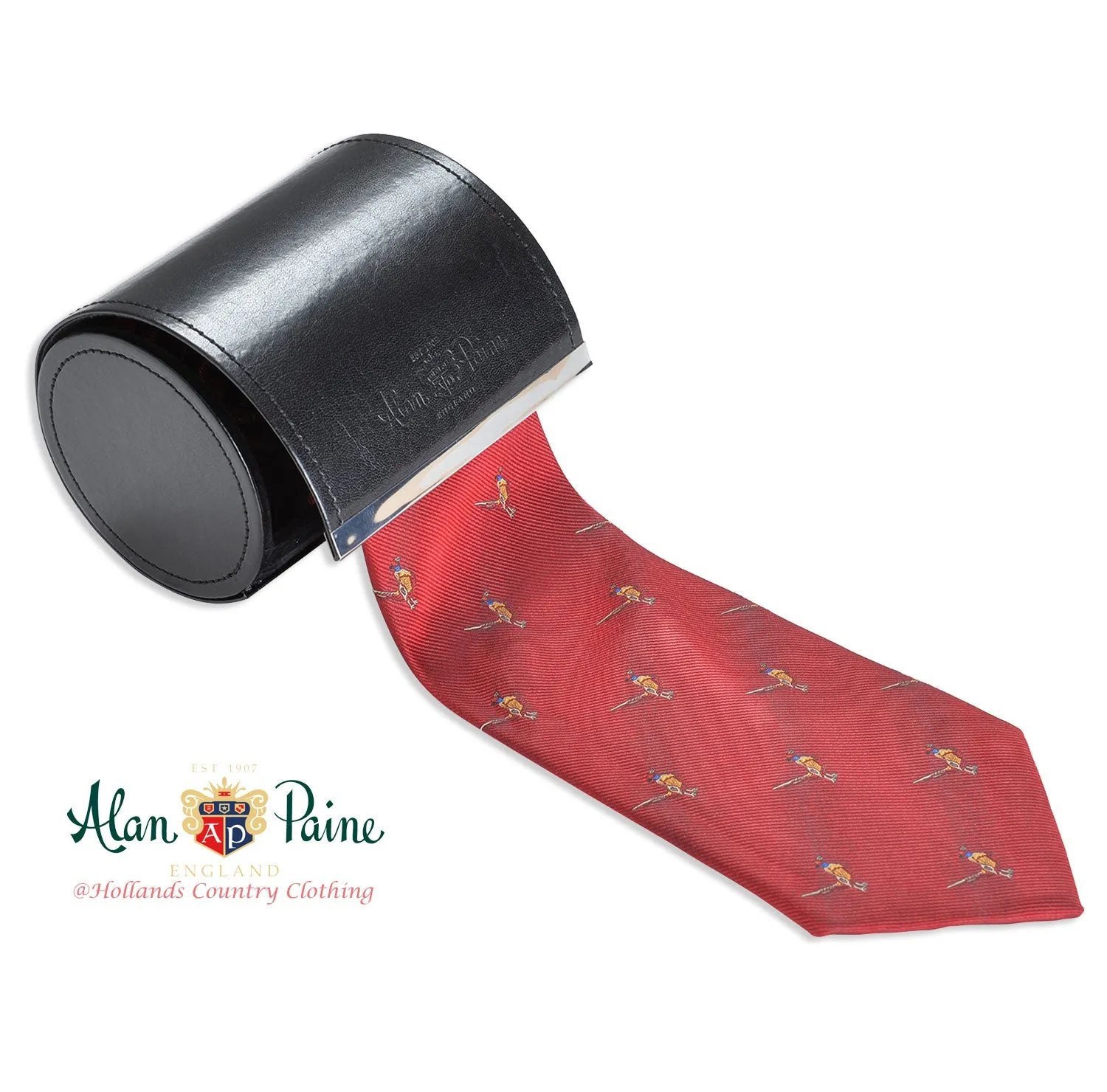 Alan Paine Ripon Silk Tie | Pheasants