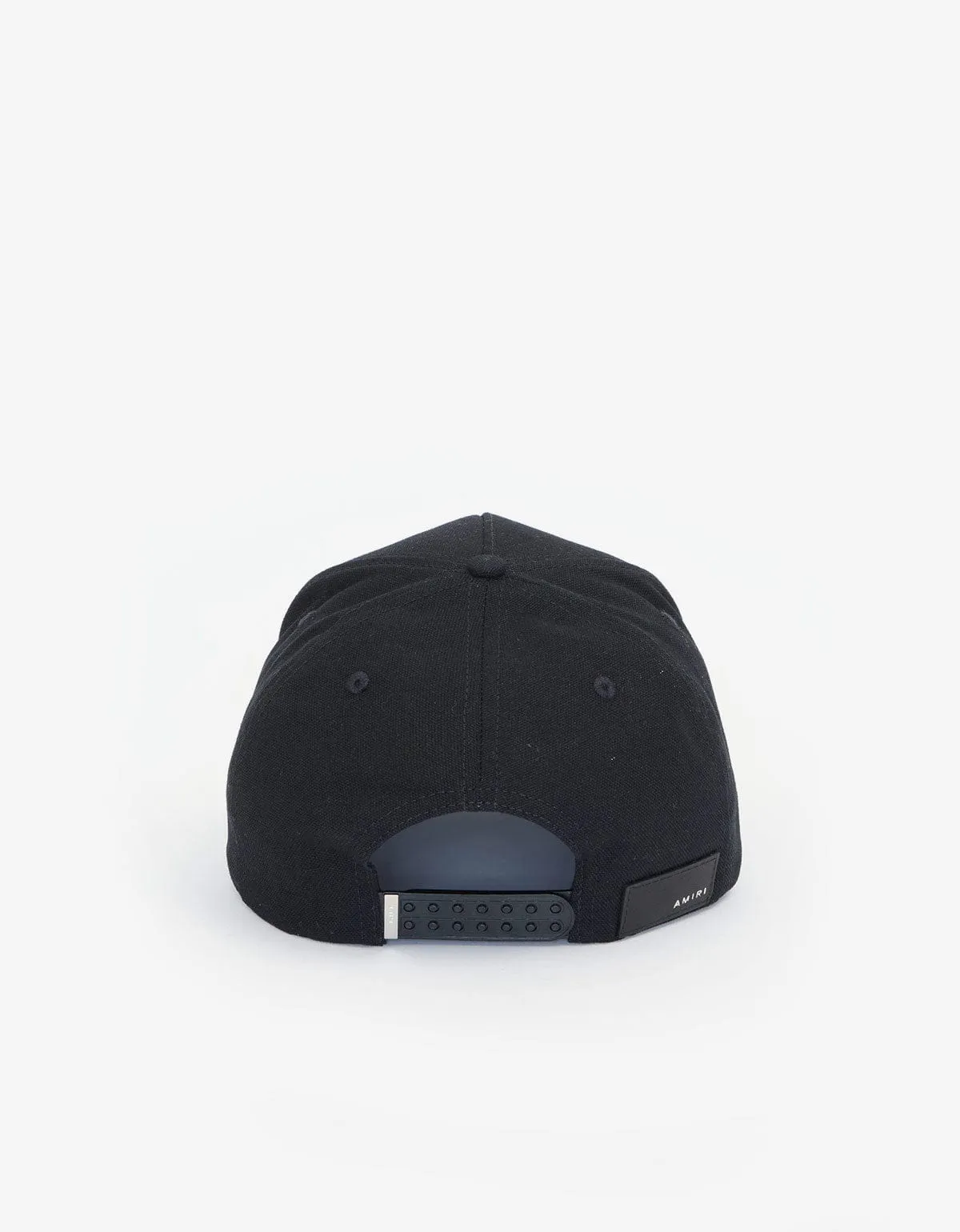 Amiri Black Starburst Canvas Hat