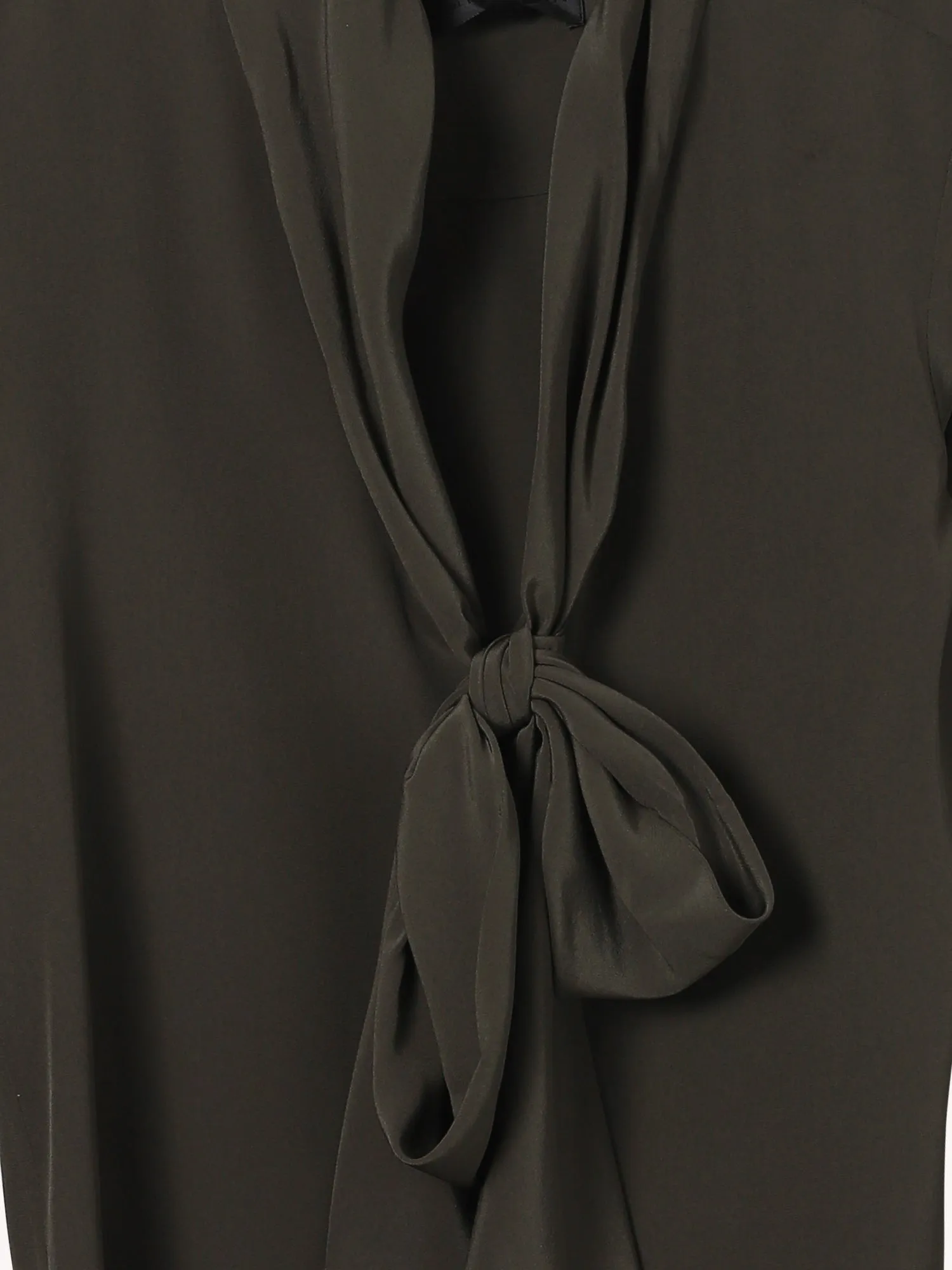 ANGELIQUE TIE NECK BLOUSE
