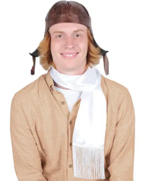 Around the World Aviator Hat and Scarf Set
