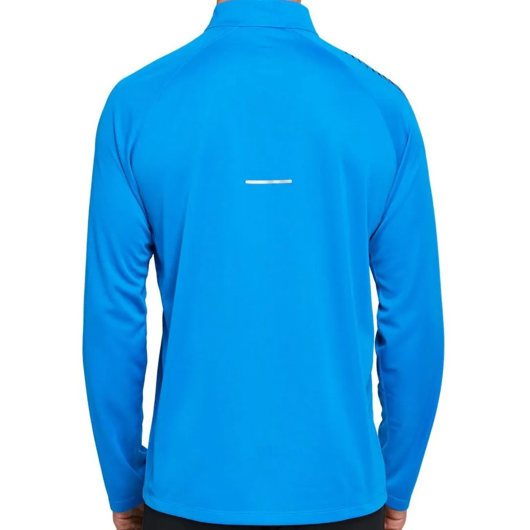 Asics Blue Performance Quarter Zip