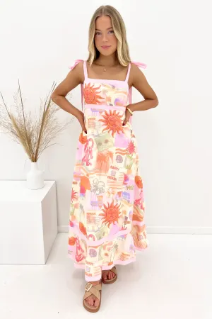 Azuka Midi Dress Roame