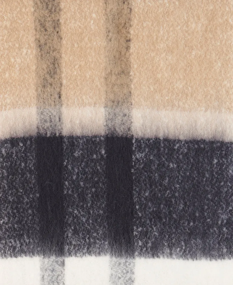 Barbour Isla Boucle Scarf LSC0293 - Rosewood