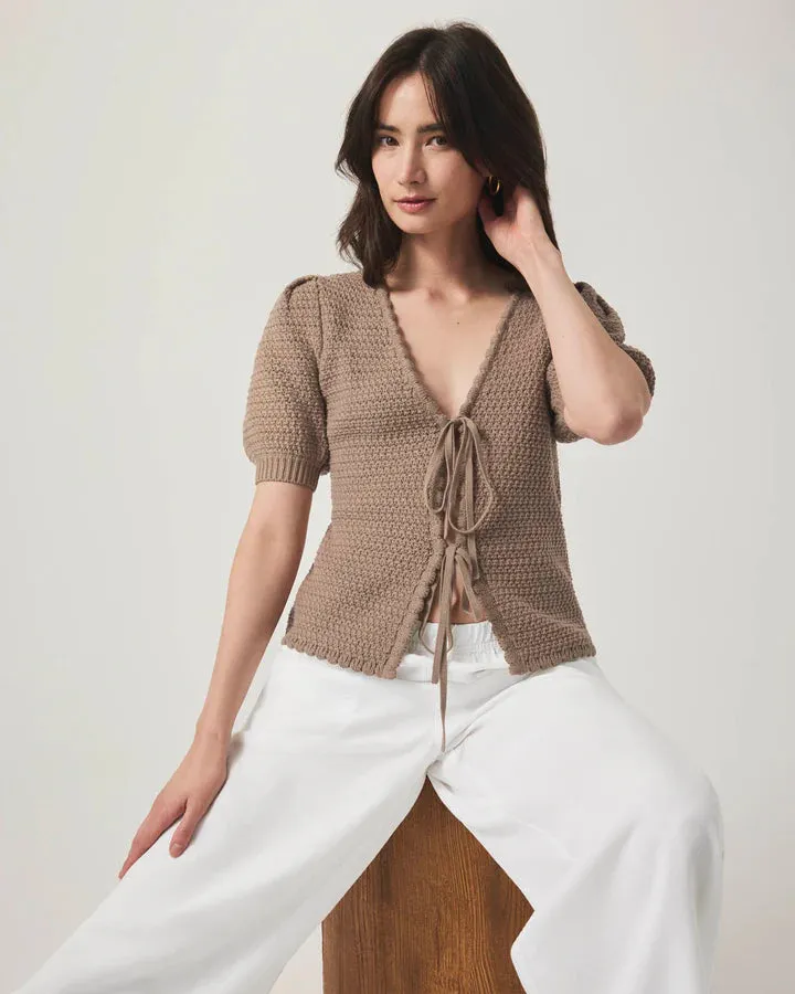 Beverley Tie-Front Sweater