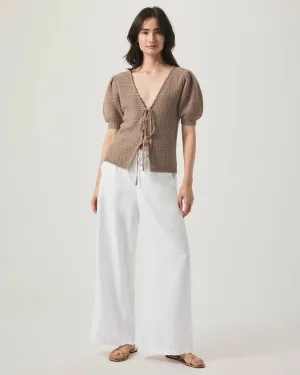 Beverley Tie-Front Sweater