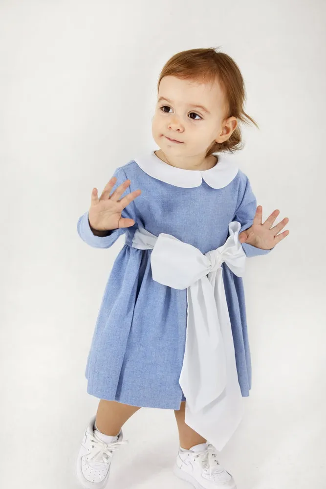 Blue Ribbon Dress