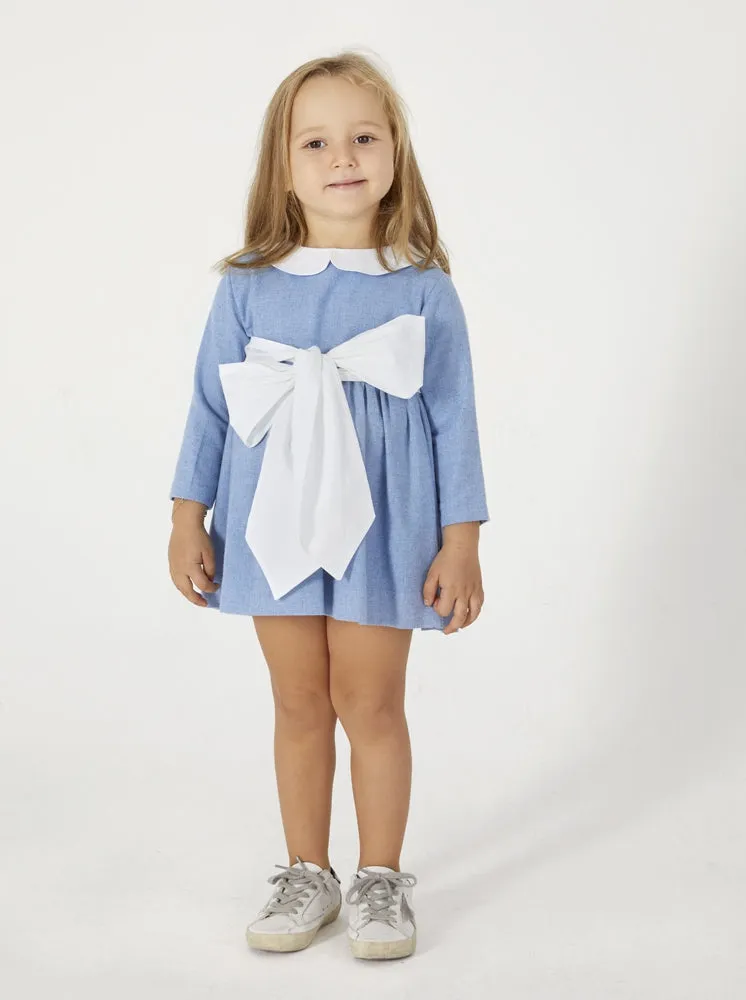 Blue Ribbon Dress