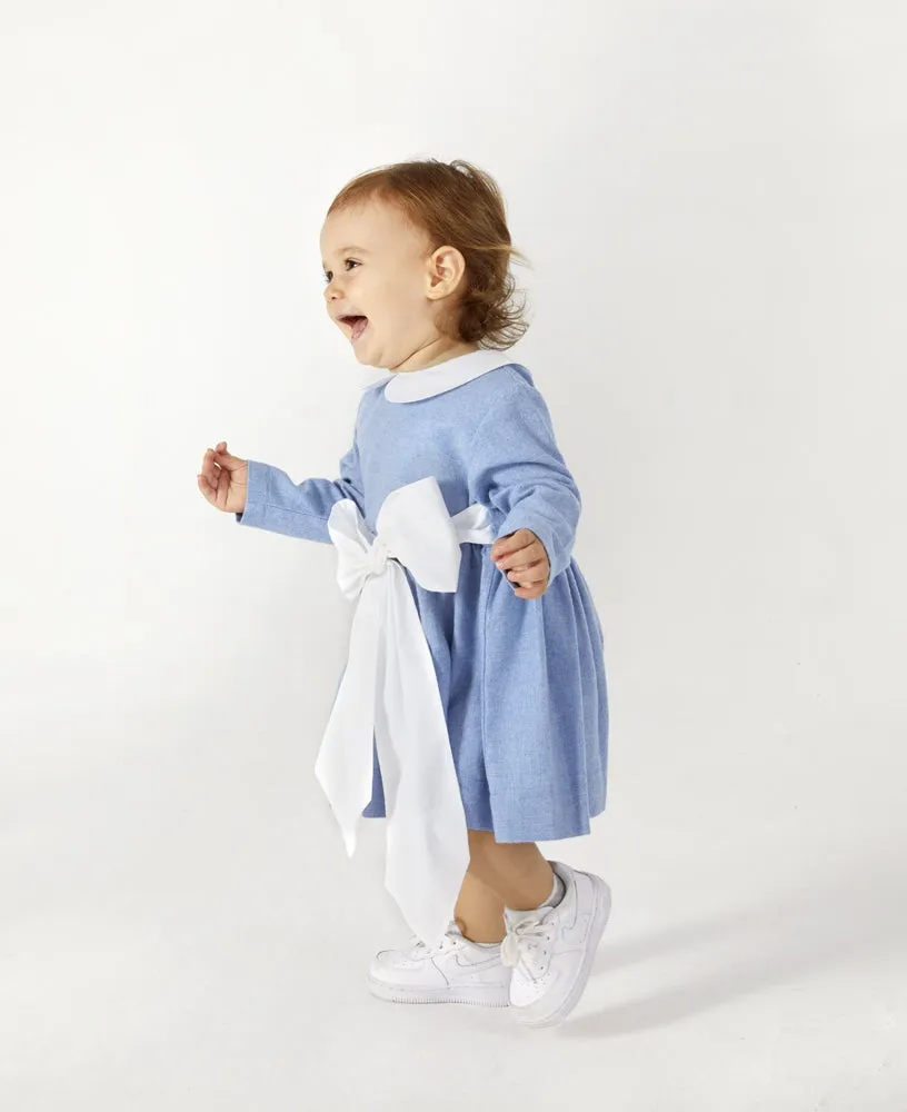 Blue Ribbon Dress
