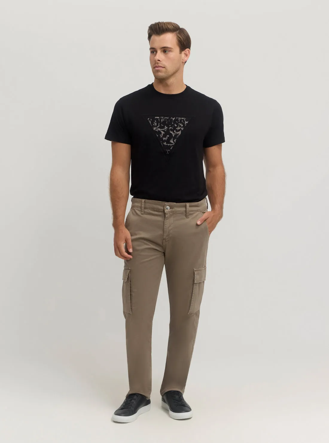 Brown Cargo Pants Guess