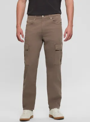 Brown Julianne Cargo Pants Guess