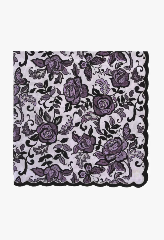 Butterfly Garden Handkerchief Annasui