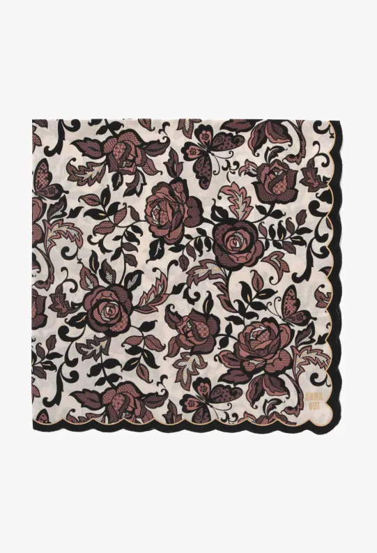 Butterfly Garden Handkerchief Annasui