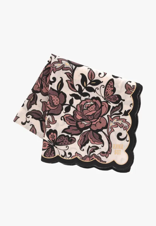 Butterfly Garden Handkerchief Annasui