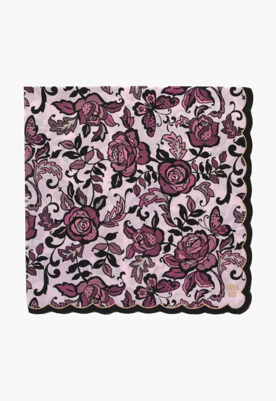 Butterfly Garden Handkerchief Annasui