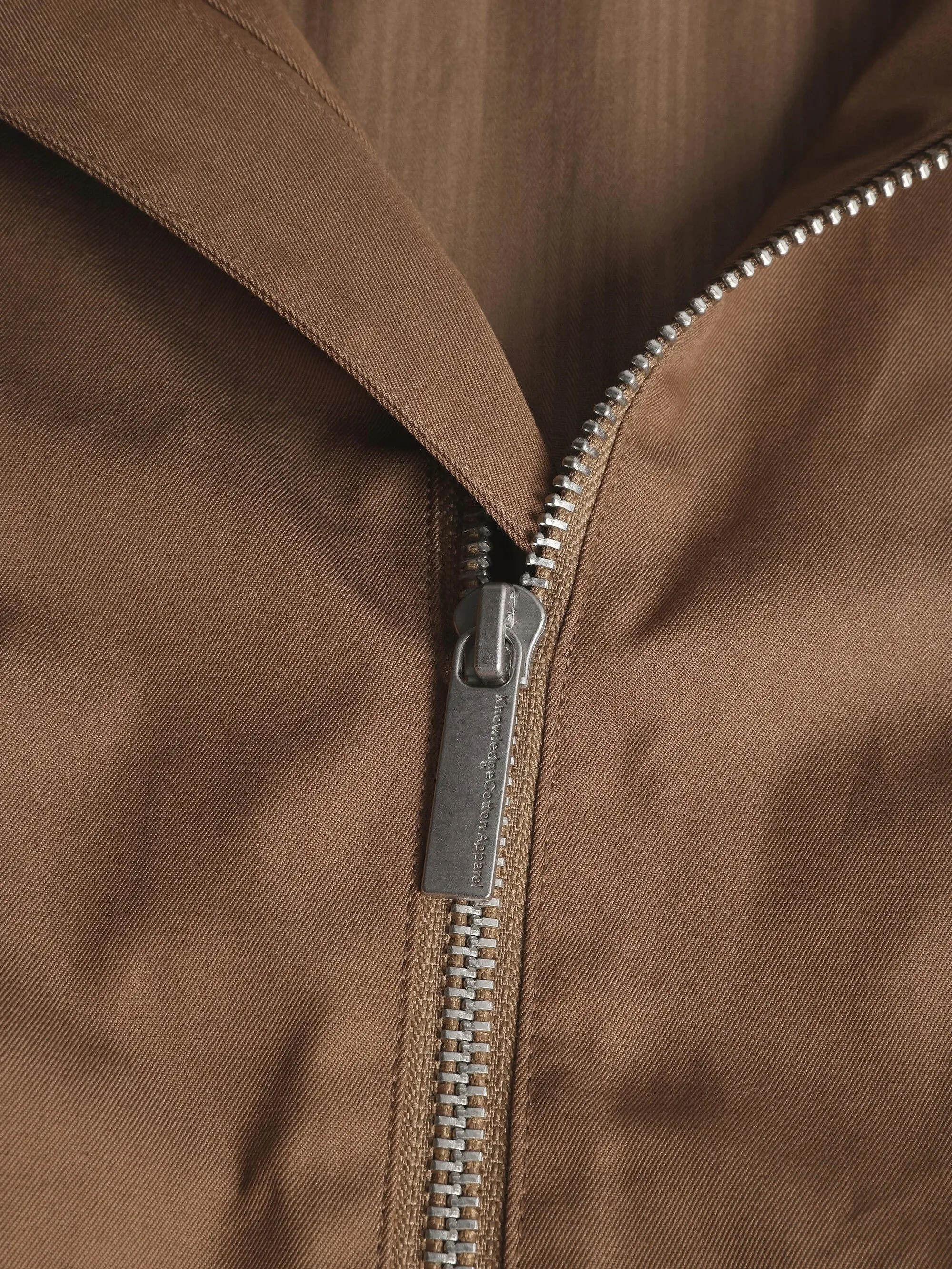 Canvas Light shell bomber jacket - GOTS/Vegan - Tuffet Knowledge Cotton