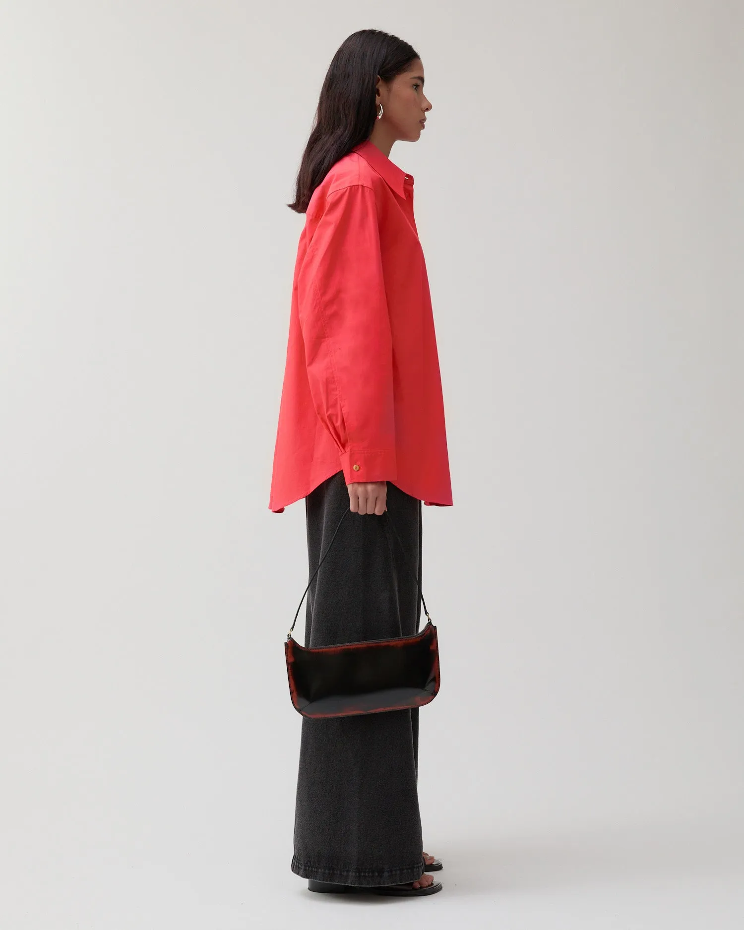 Caprice Shirt Organic Cotton Red