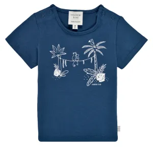 Carrement Beau Short Sleeves T-Shirt Spring 2 Blue