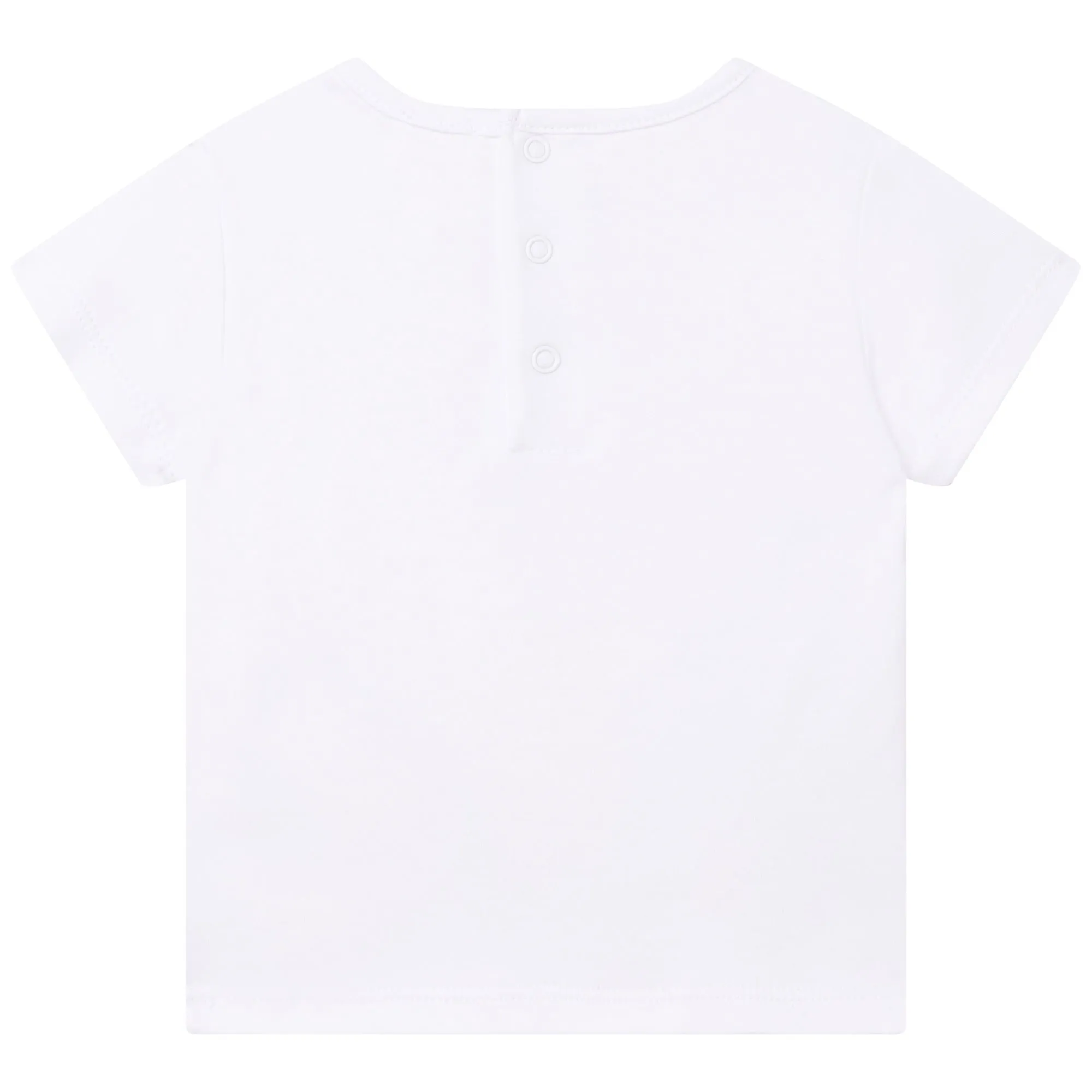Carrément Beau Short Sleeves Tee Shirt Spring 1 Infant White