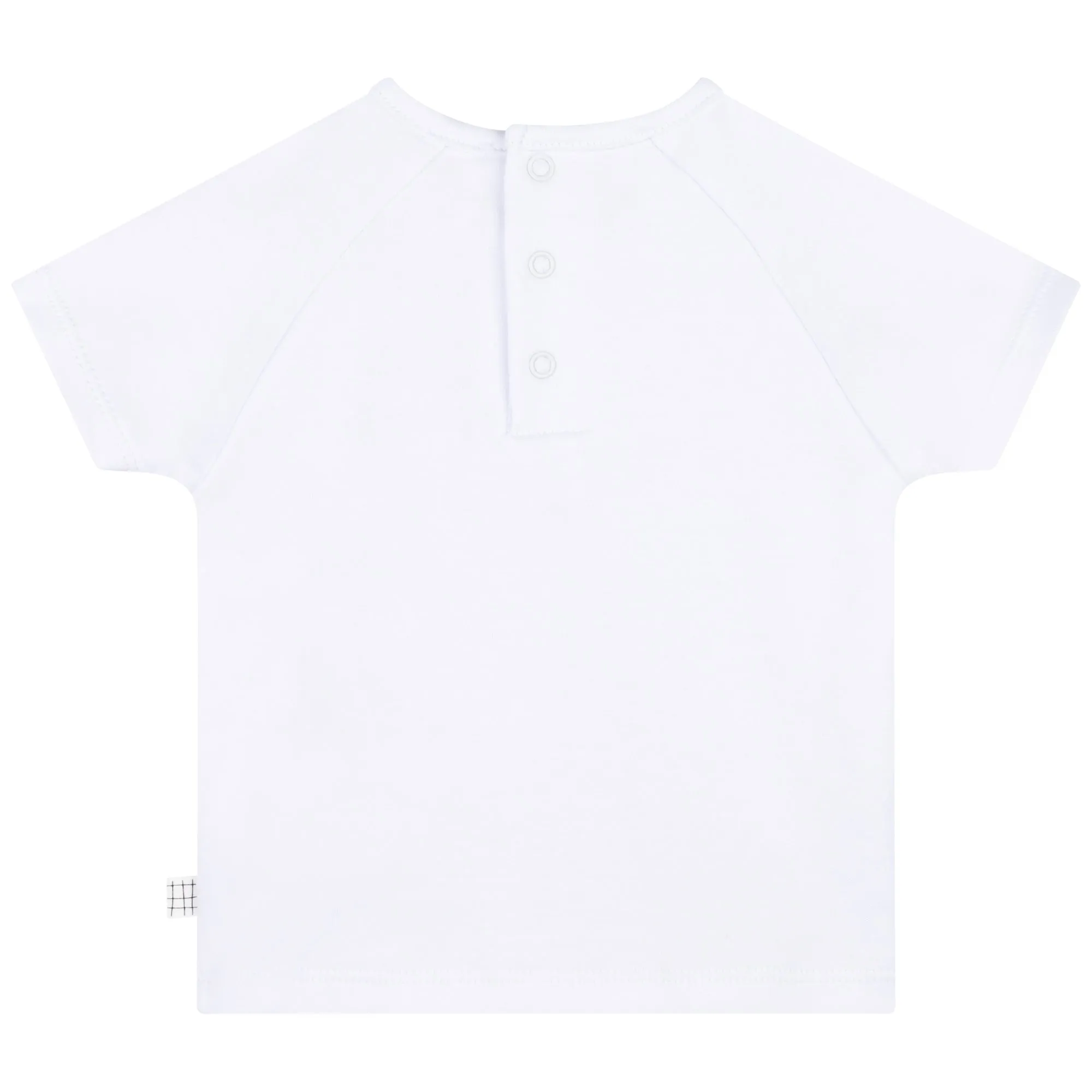Carrément Beau Short Sleeves Tee Shirt Summer Infant White