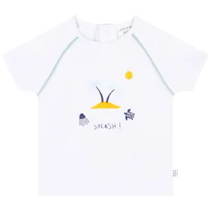 Carrément Beau Short Sleeves Tee Shirt Summer Infant White