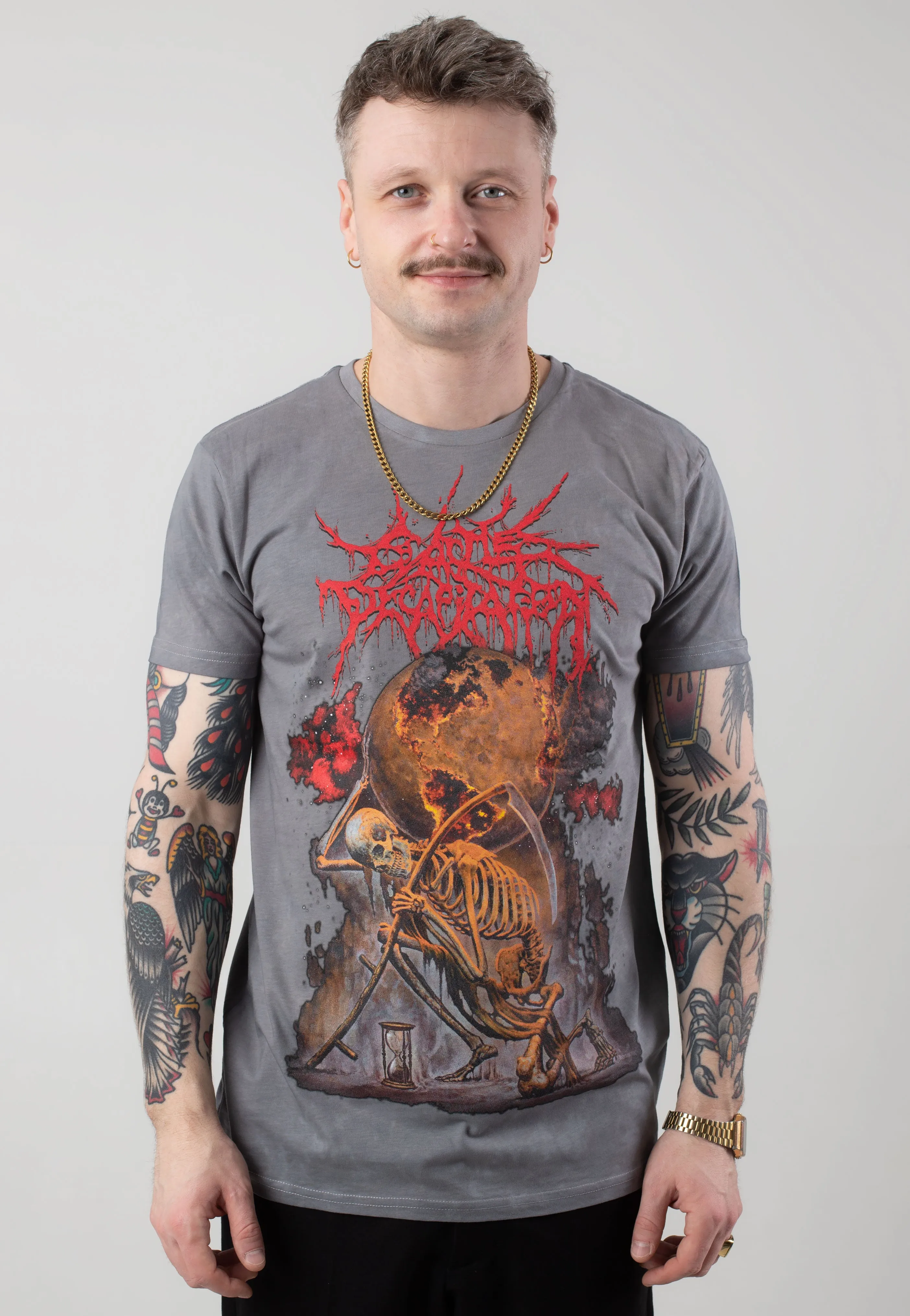 Cattle Decapitation - Death Atlas Tie Dye - T-Shirt