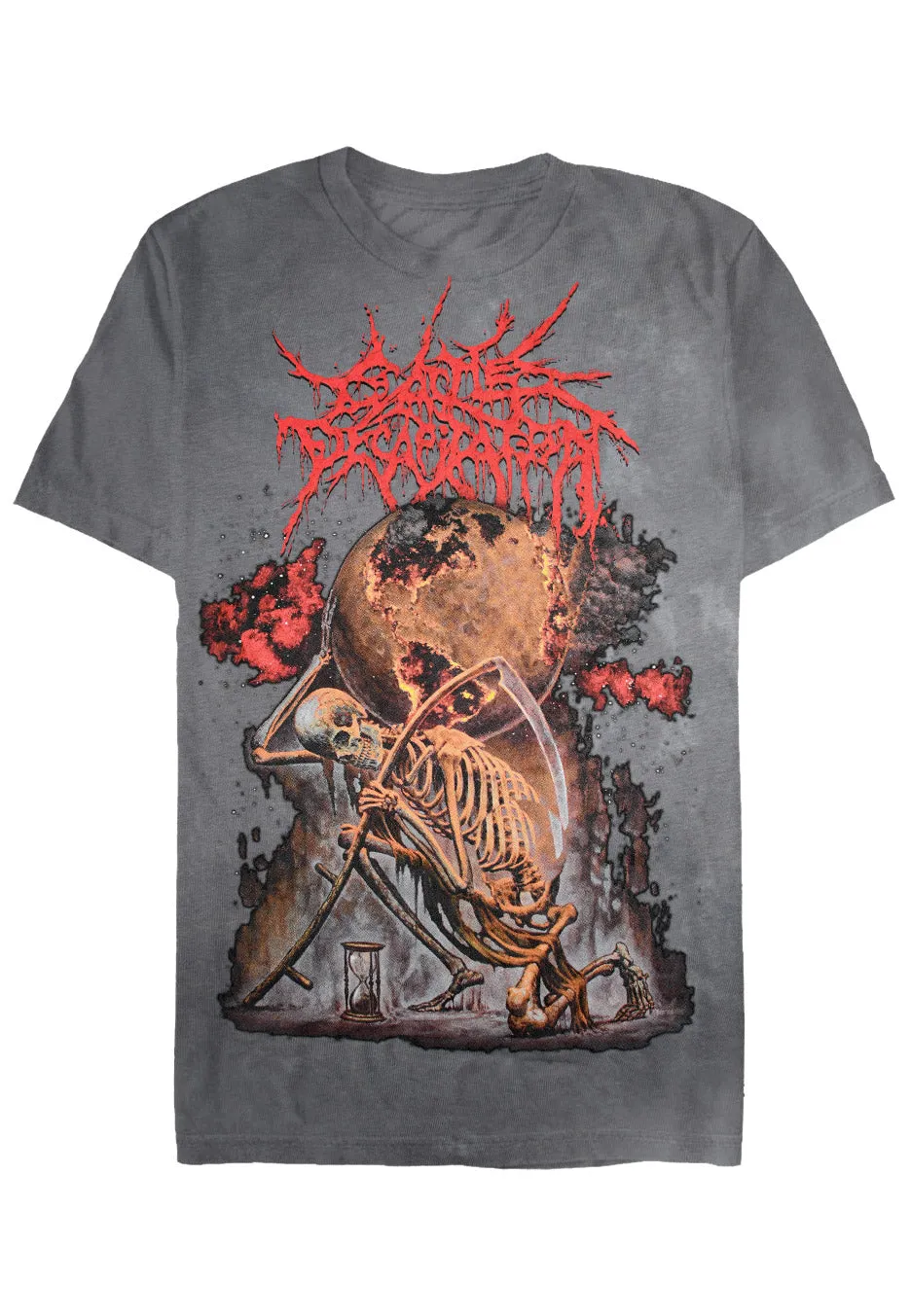 Cattle Decapitation - Death Atlas Tie Dye - T-Shirt
