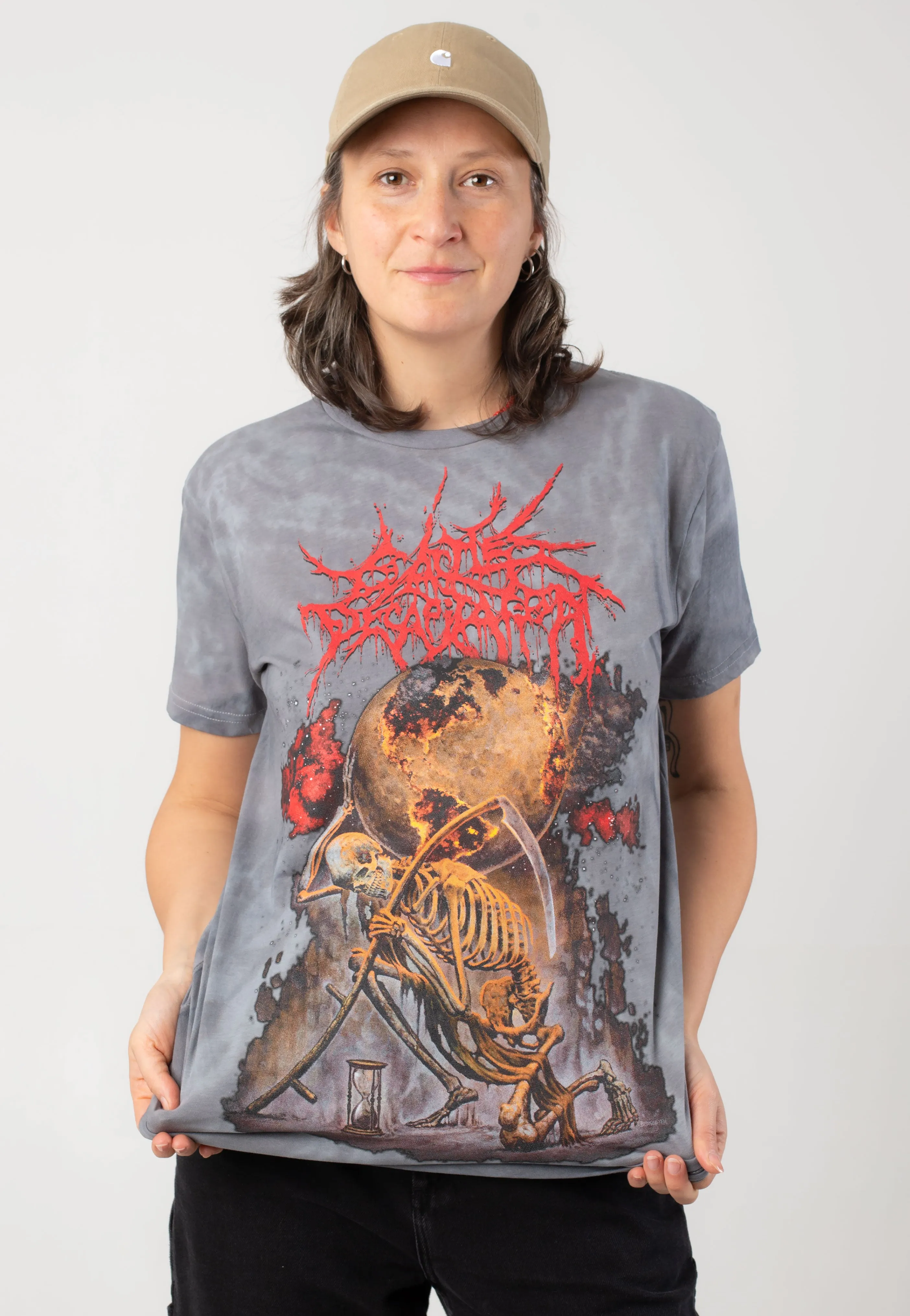 Cattle Decapitation - Death Atlas Tie Dye - T-Shirt