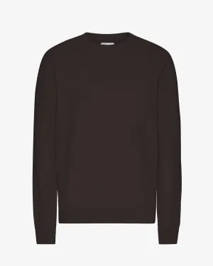 Classic Organic Crew - Coffee Brown