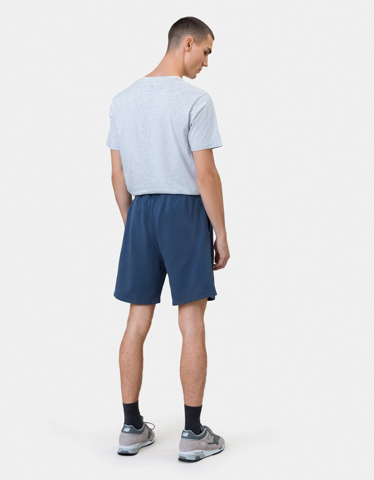 Classic Organic Sweatshorts - Oyster Grey