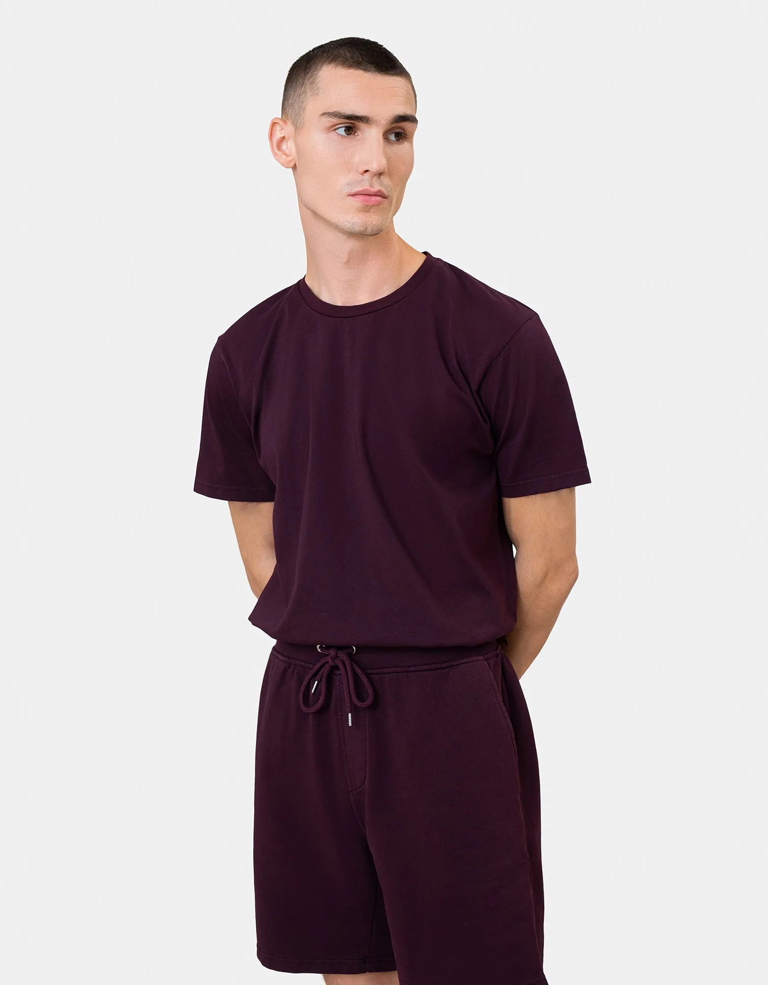 Classic Organic Sweatshorts - Sandstone Orange