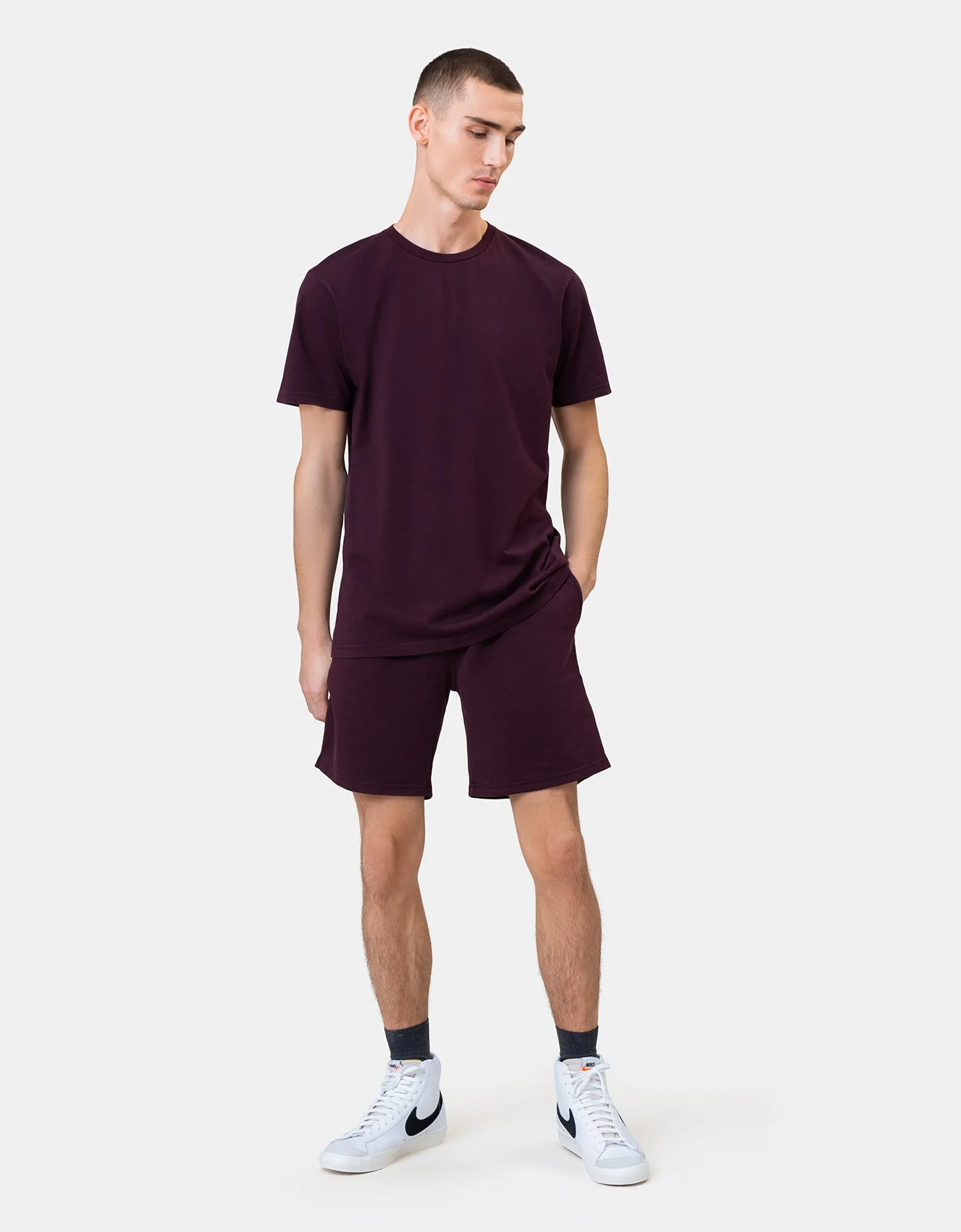 Classic Organic Sweatshorts - Sandstone Orange