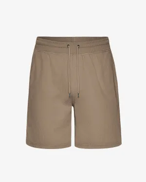 Classic Organic Sweatshorts - Warm Taupe