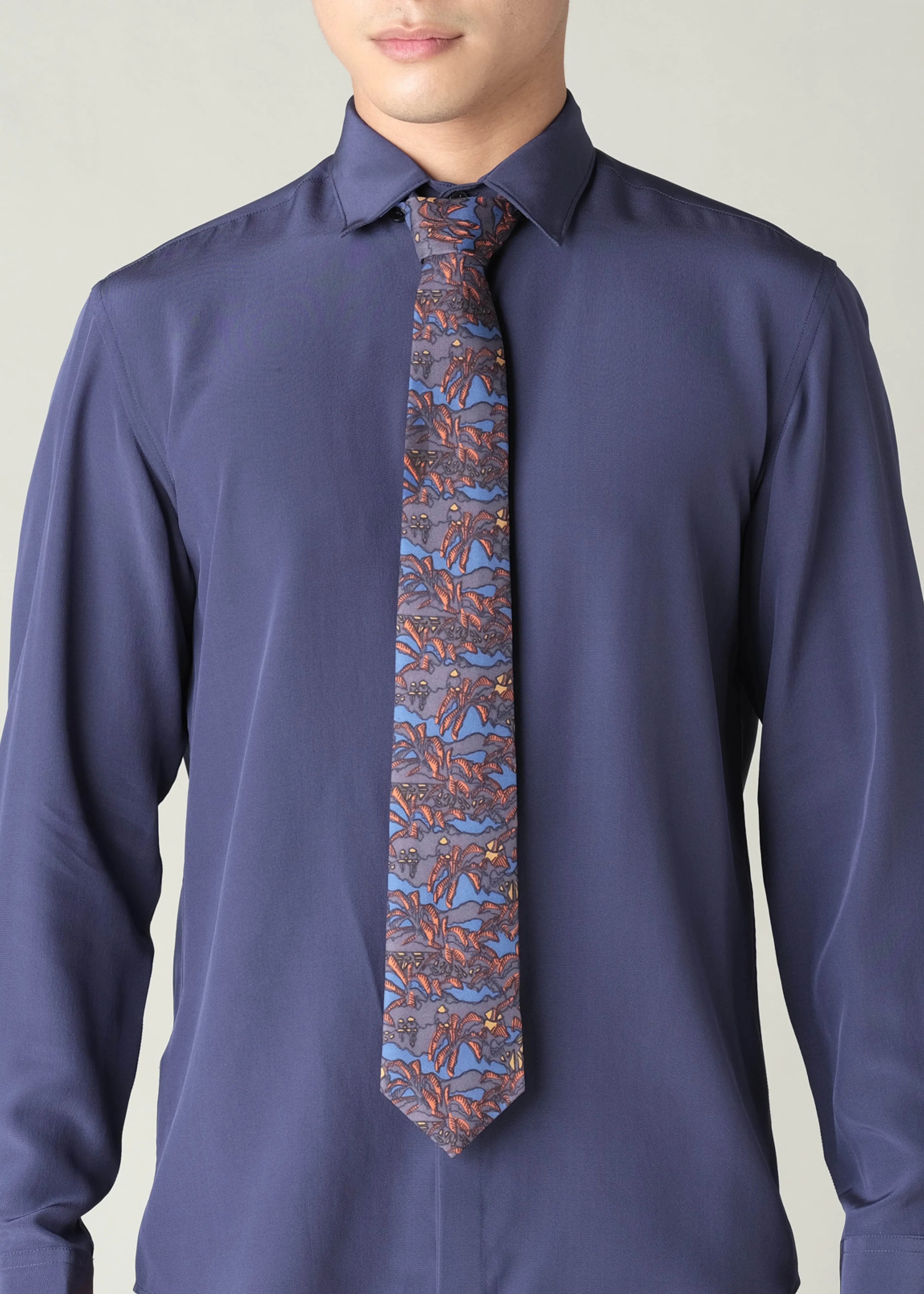 CLASSIC TIE - BURNING CAI Metiseko