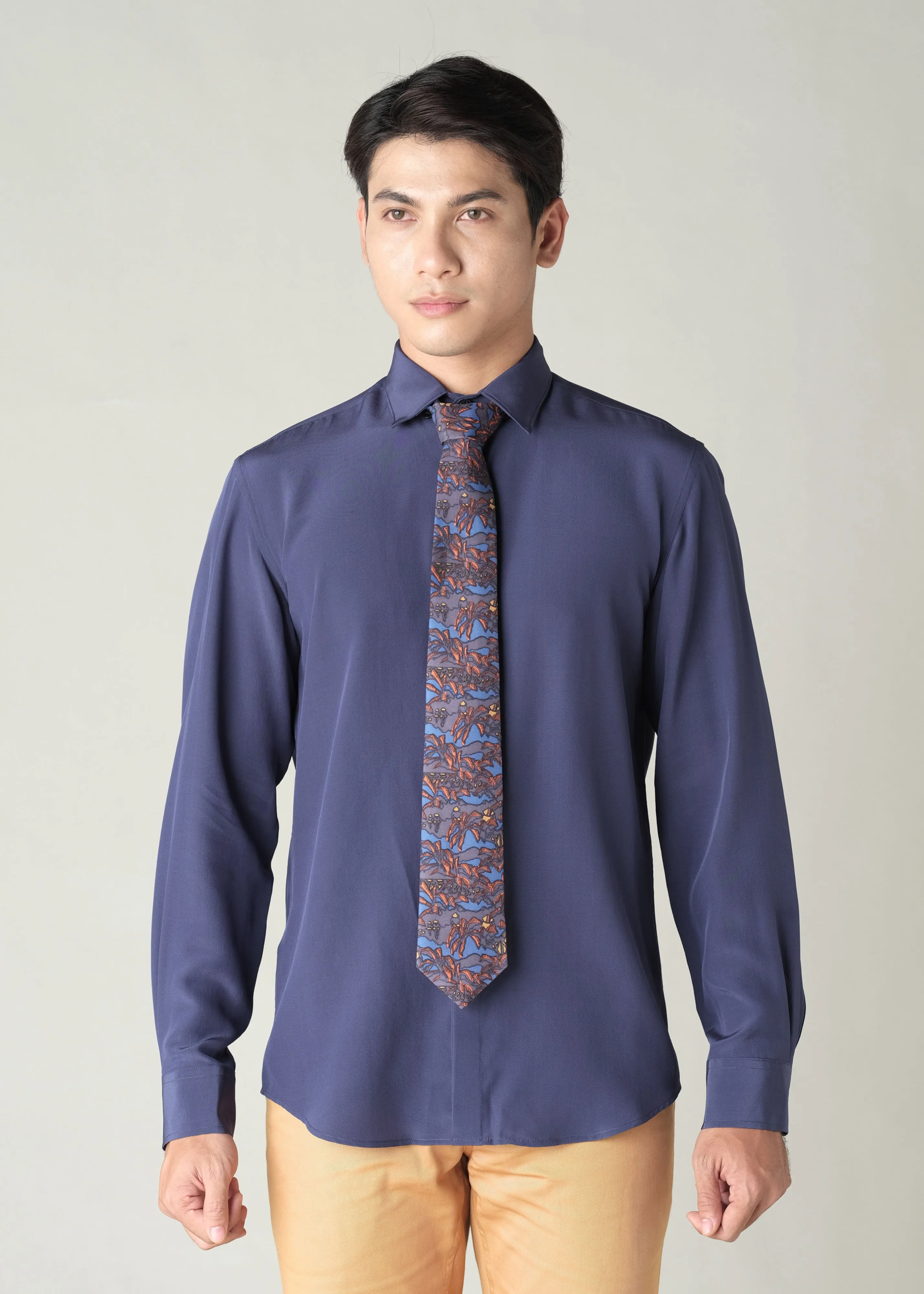 CLASSIC TIE - BURNING CAI Metiseko