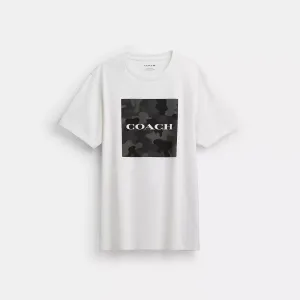 Coach Outlet Camo Classic T Shirt In Organic Cotton