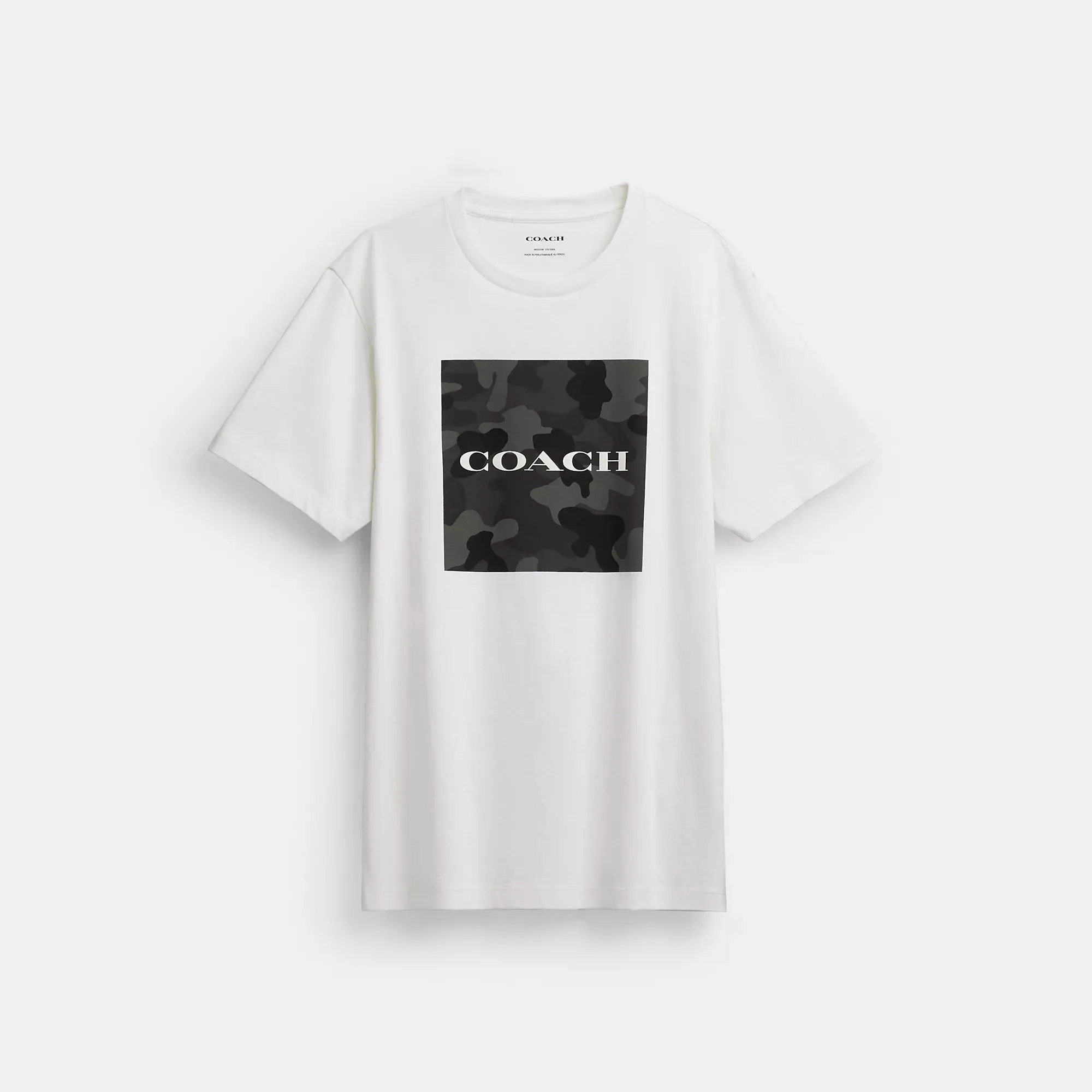 Coach Outlet Camo Classic T Shirt In Organic Cotton