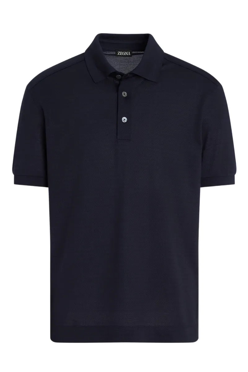 Cotton Silk Polo