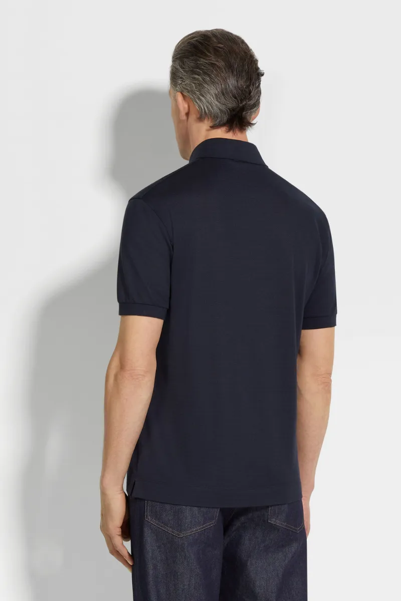 Cotton Silk Polo