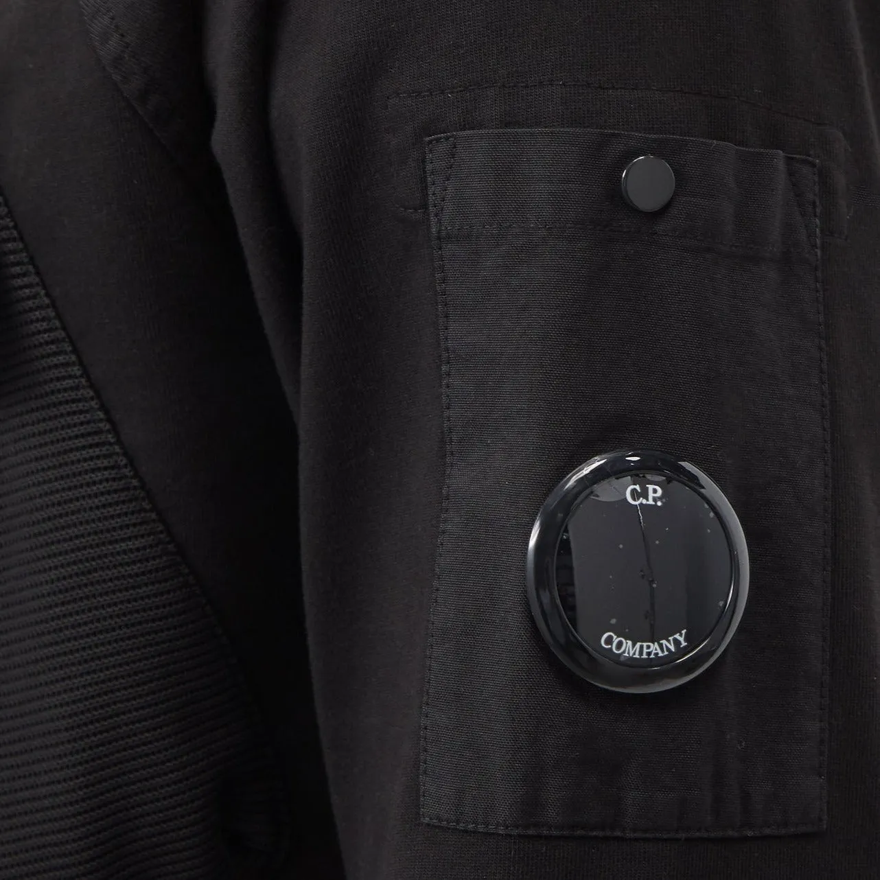 C.P. Company Black Utility Sweatshirt
