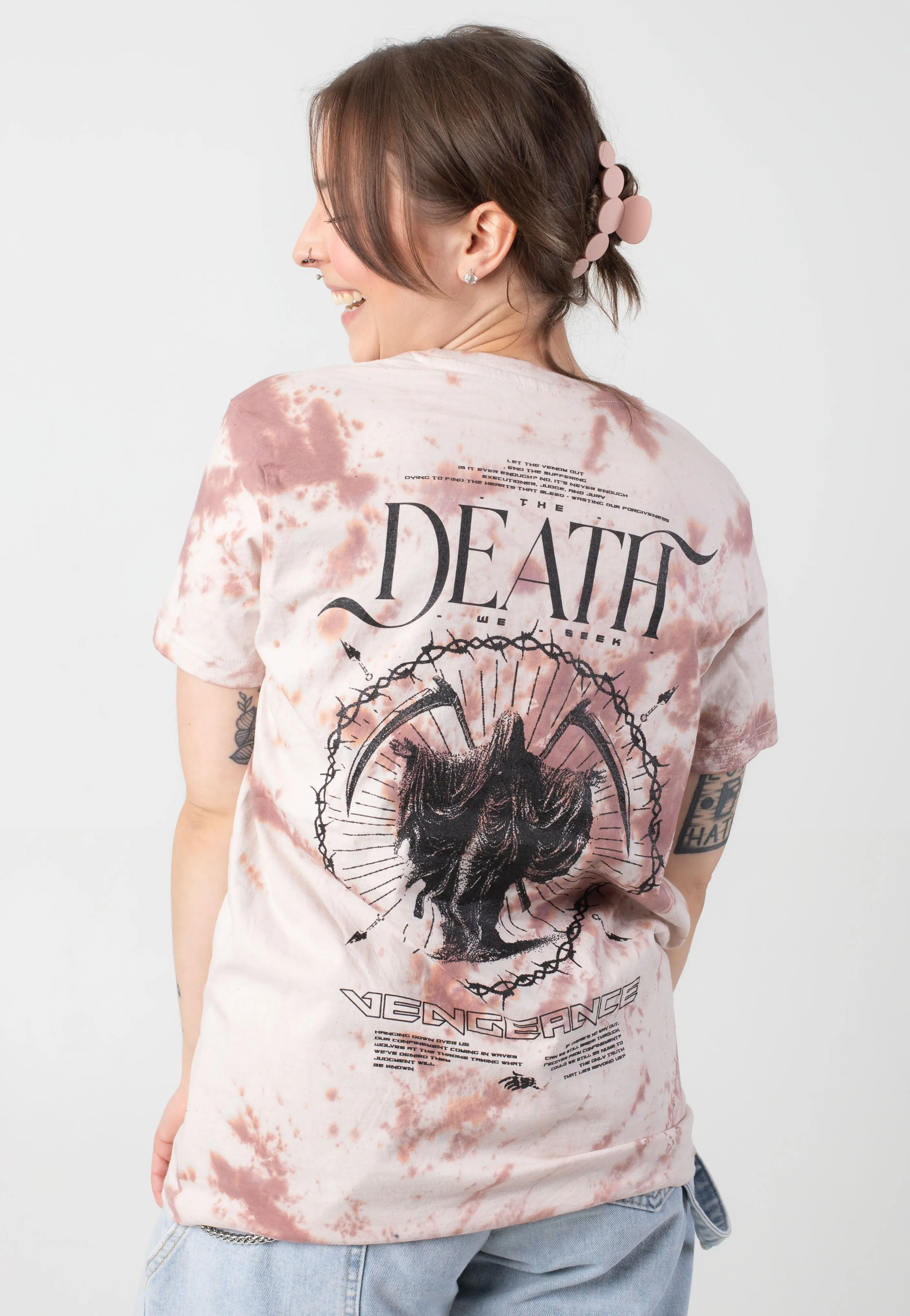 Currents - Vengeance Cream Tie Dye - T-Shirt