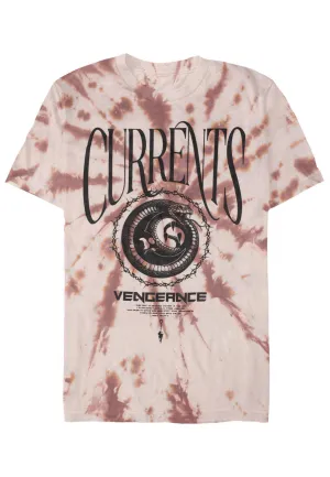 Currents - Vengeance Cream Tie Dye - T-Shirt