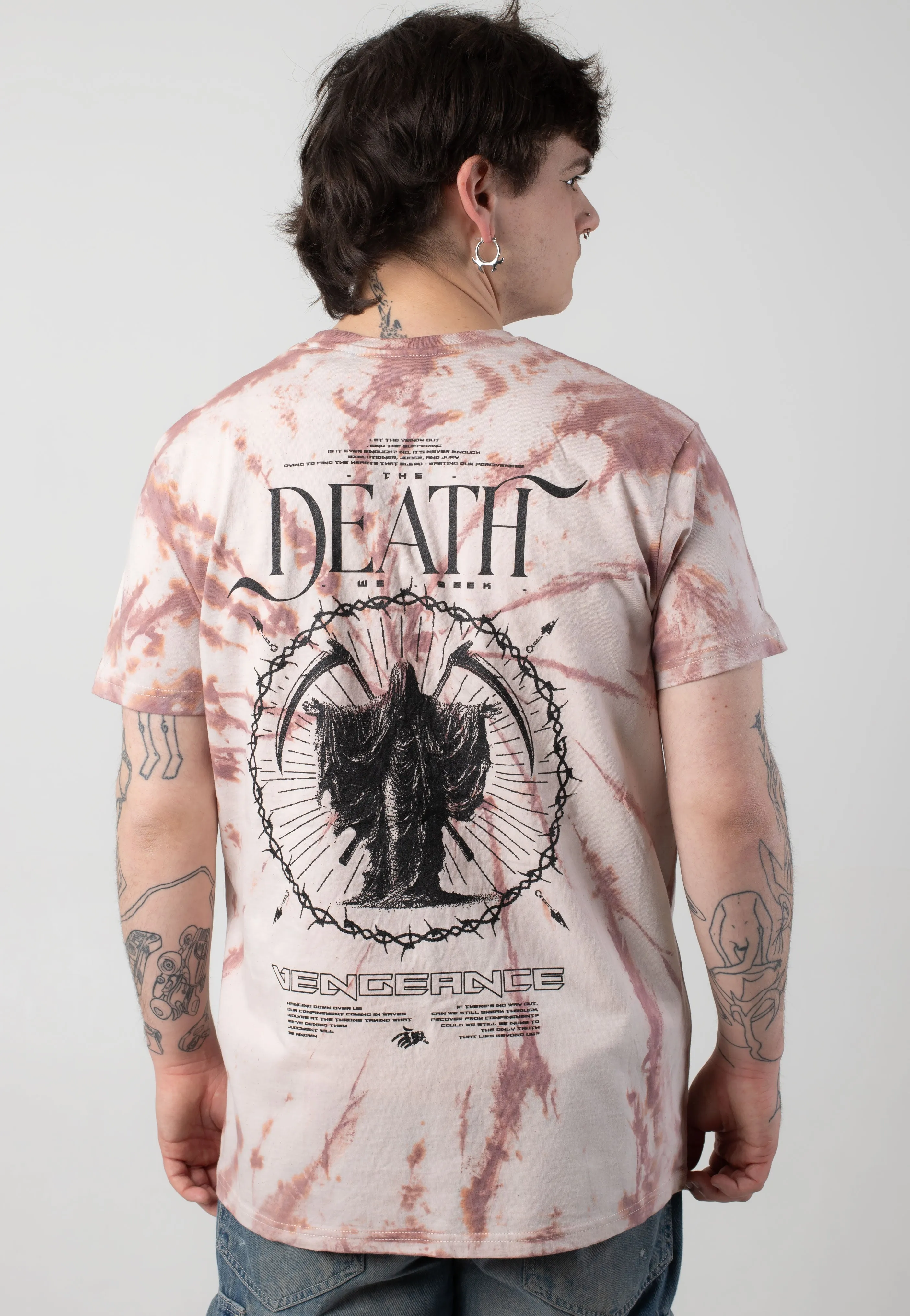 Currents - Vengeance Cream Tie Dye - T-Shirt
