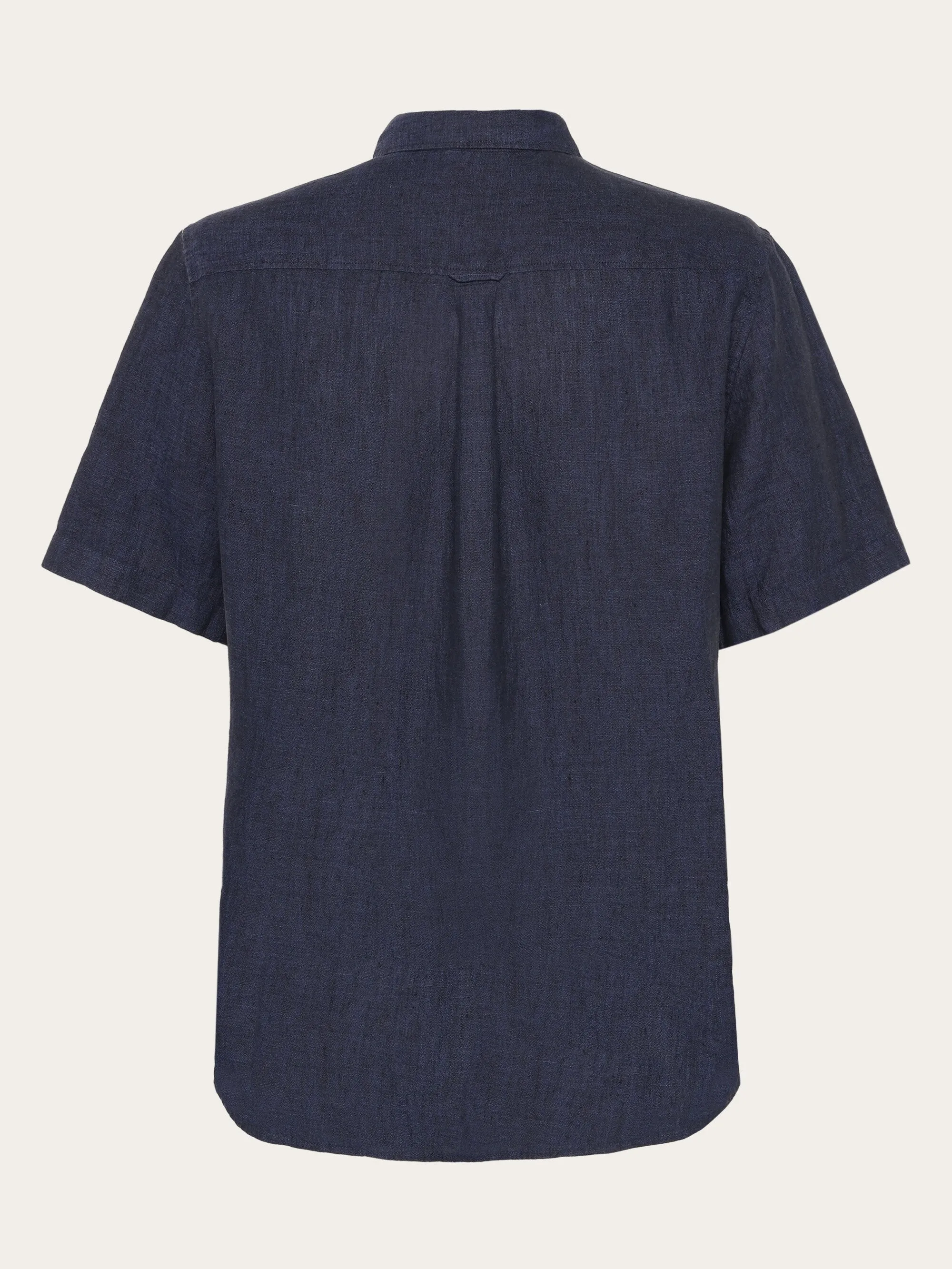 Custom fit linen short sleeve shirt - Yarndyed - Total Eclipse Knowledge Cotton