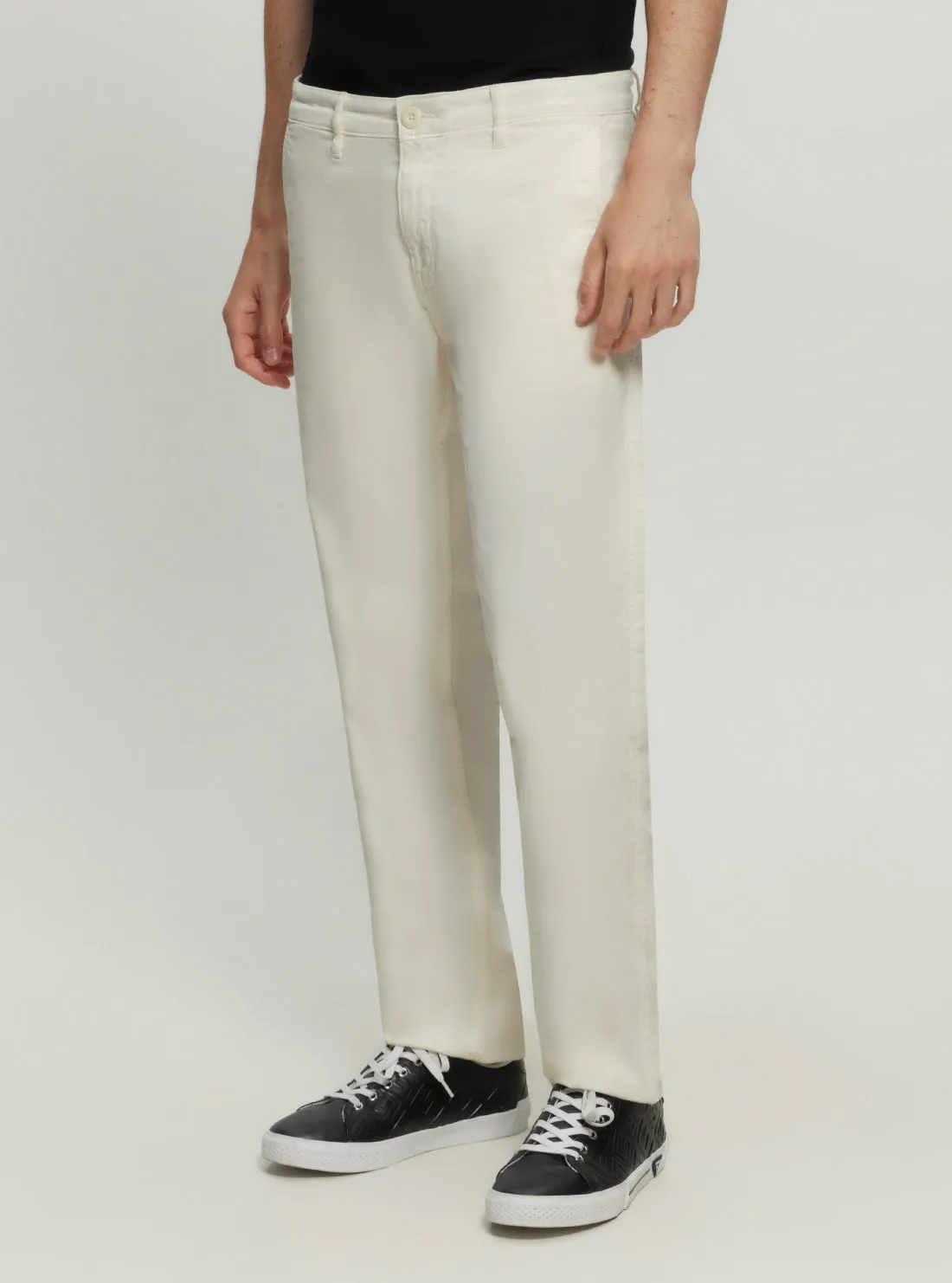 Eco Beige Angels Chino Pants Guess