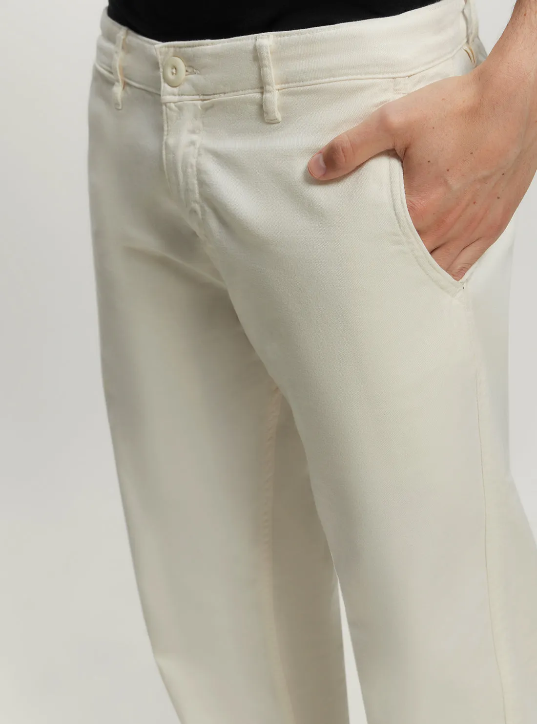 Eco Beige Angels Chino Pants Guess