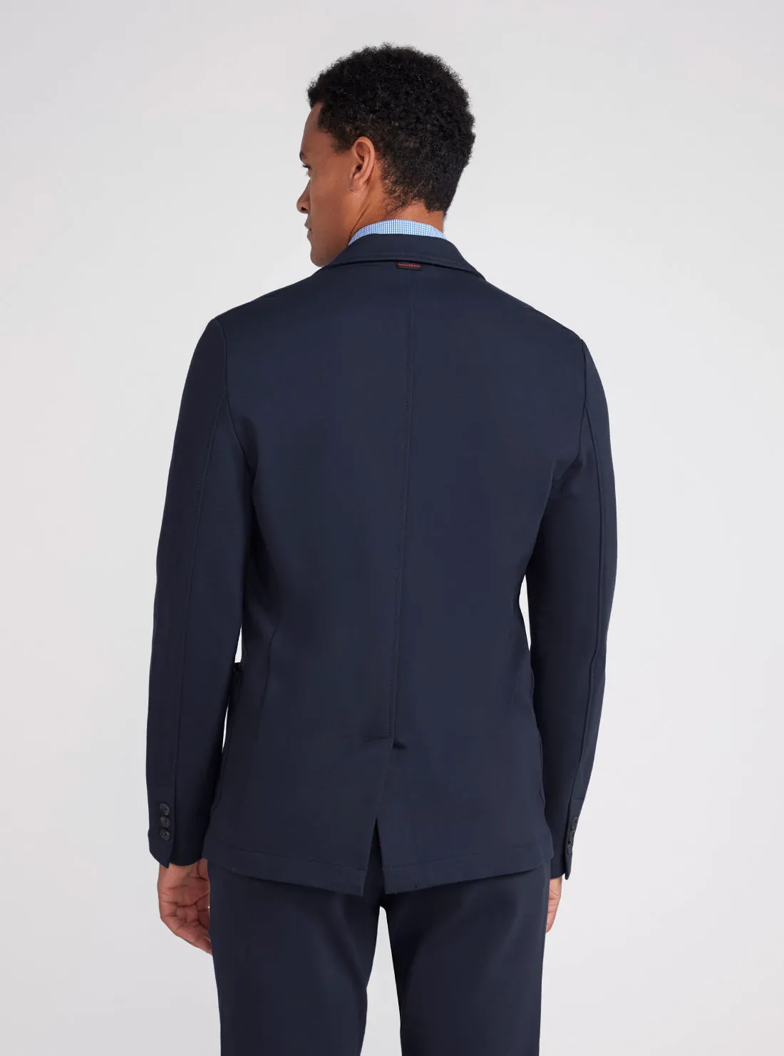 Eco Navy Blue Tech Tyron Blazer Guess
