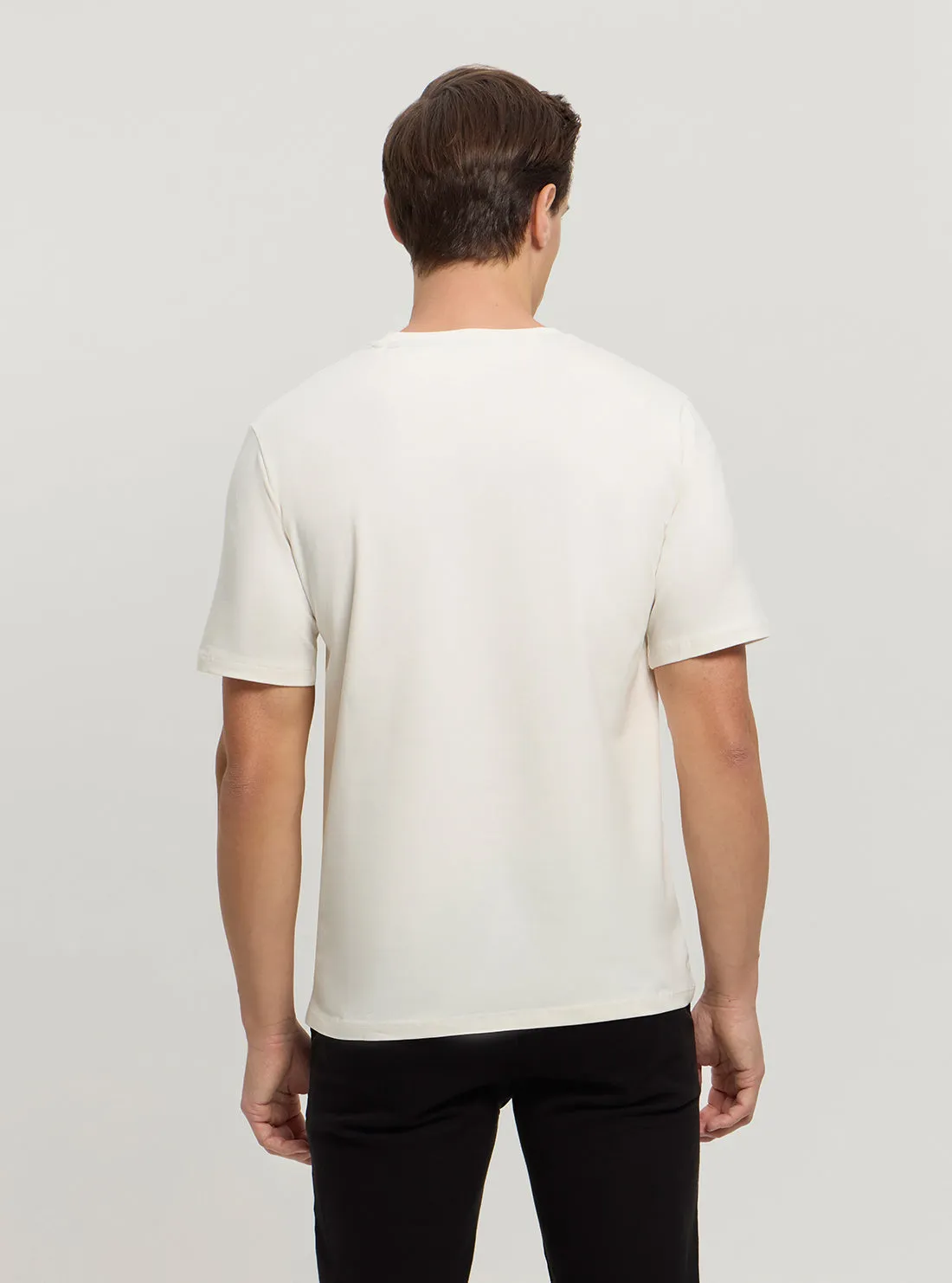 Eco White Glean T-Shirt Guess