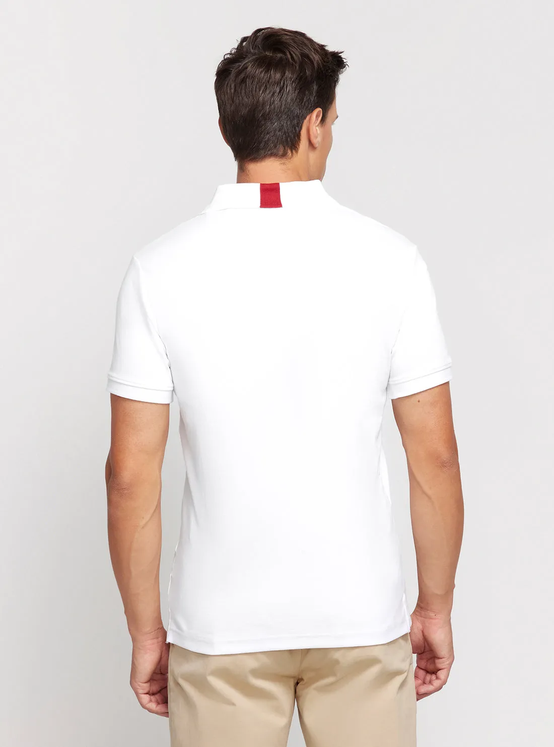 Eco White Nolan Polo T-Shirt Guess