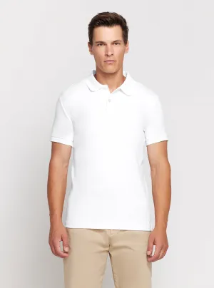 Eco White Nolan Polo T-Shirt Guess